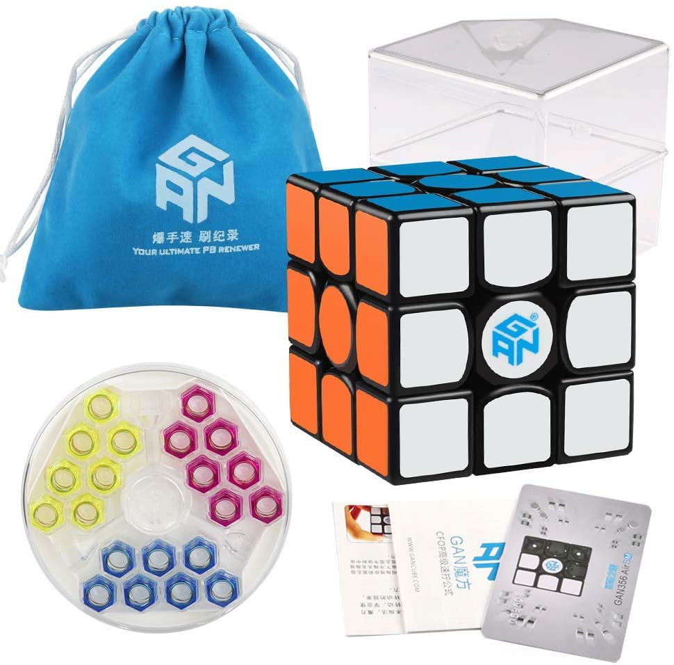 GAN 356 Air Black 3x3x3 speed competition puzzle magic cube for children adults 