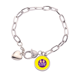 thumbnail image 1 of Expresando agradecimiento vida amigos Pulsera de cadena de corazón joyería encanto moda, 1 of 3