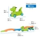 thumbnail image 2 of Step2 Dino Dash Up & Down Juguete de montaña rusa para niños, coche de empuje, juego interior/exterior, niños de 2 a 5 años, almacenamiento compacto, peso máximo 50 lb, verde, 2 of 5