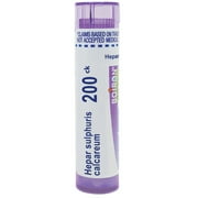 Boiron Hepar Sulphuris Calcareum 200CK, Homeopathic Medicine for Cough Relief, 80 Pellets