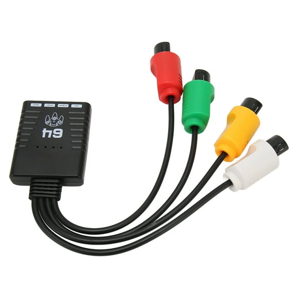 Adaptador Convertidor de Consola de Juegos Bling Bling para N64 Bluetooth Plug and Play