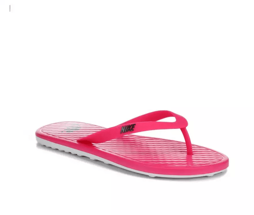 Womens Nike Ondeck Flip Flop Pink PrimeBlack-White Nepal