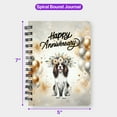 thumbnail image 5 of Happy Anniversary English Springer Spaniel Celebrates Wedding Love Family Party Spiral Bound Journal Springers Dog Lover Gifts 5x7in Spiral Notebook - 01015, 5 of 5