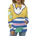 thumbnail image 3 of GUDETAMA Hoodie with Pocket Anime for Men Women Couple Gift, 3 of 7