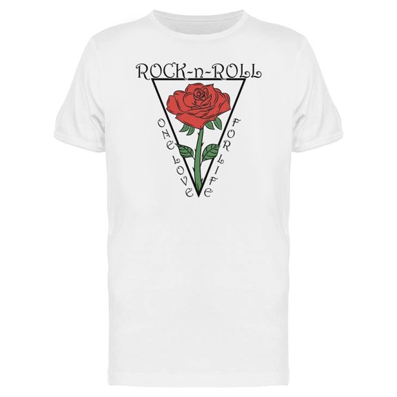 Rock & Roll One Love For Life Tee Men's -Image by Shutterstock
