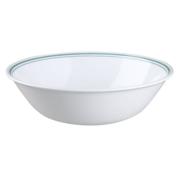 Corelle Country Cottage 1-Quart Glass Serving Bowl, 1 quart Round Serving Bowl