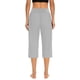 thumbnail image 3 of WILLBEST Pantalones Casuales para Mujer: elegantes Pantalones Cortos de Verano con Bolsillos para Mayor Comodidad y Versatilidad En el Día a Día. Chica, 3 of 5