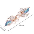 thumbnail image 4 of QIQUWOHUL Crystal Rhinestone Mini Barrettes Clip Designer Fashion Hair Accessories For Women Girls Cool Birthday Gift, 4 of 4