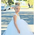 thumbnail image 5 of Ekidsbridal Sweetheart Neck Top Tutu Flower Girl Dress Wedding Tulle Pageant Gown for Toddlers 201 4, 5 of 5