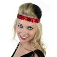 thumbnail image 3 of Sequin Headbands 12 Girls Headband Sparkly Hair Head Bands Gold, 3 of 6