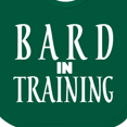 thumbnail image 4 of Inktastic Bard in Training Boys or Girls Baby Bib, 4 of 4