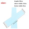 thumbnail image 5 of 1/2 pares de mangas de brazo de verano protección solar UV hielo fresco ciclismo correr pesca escalada conducción cubierta de brazo calentadores para hombres y mujeres, 5 of 5