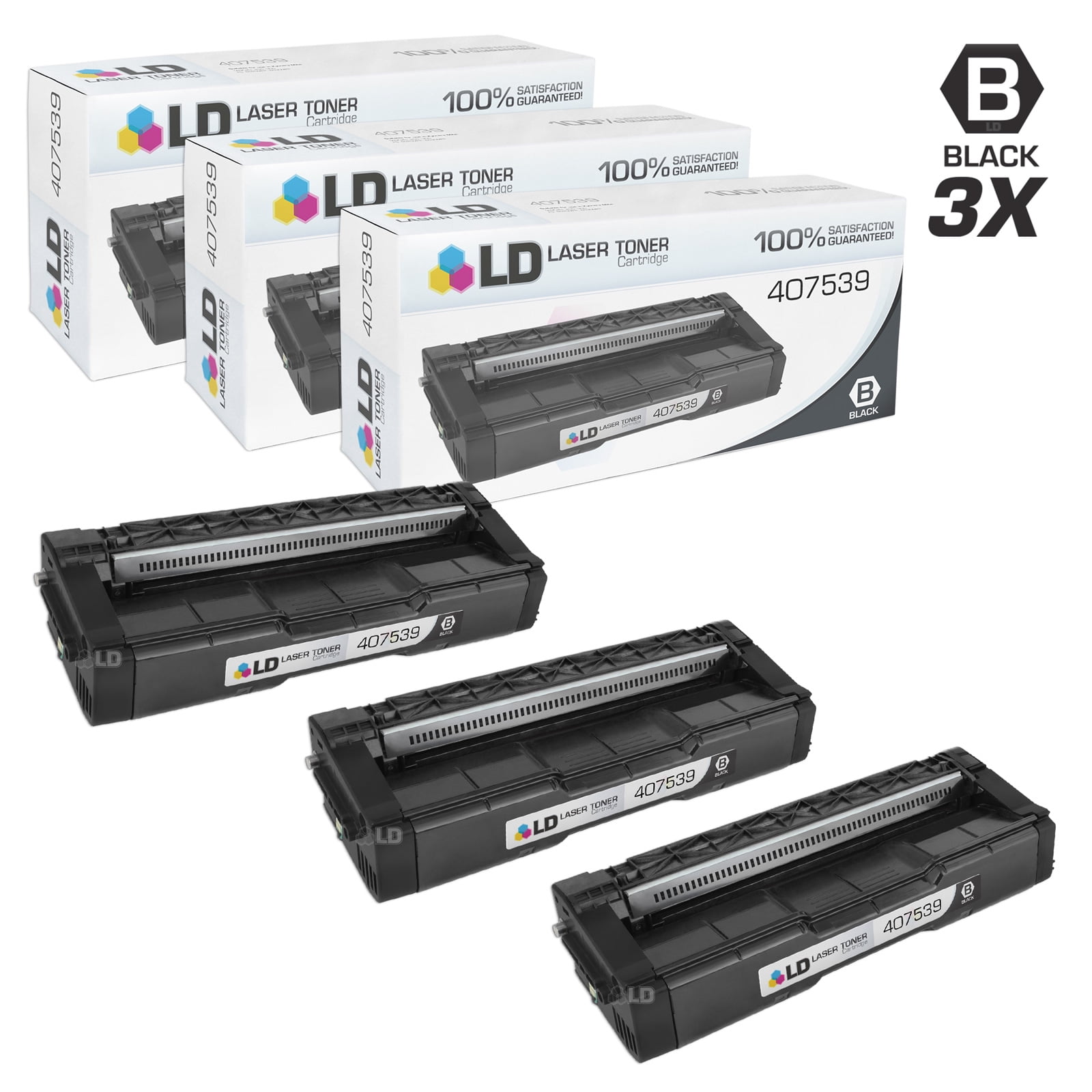 LD Products Compatible Toner Cartridge Replacement for Ricoh SP C250 ...