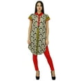 thumbnail image 6 of Bimba Women Short Printed Cotton Tunic Short Sleeves Ladies Kurta Kurti, 6 of 8