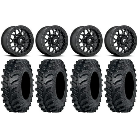 Fuel Tech Beadlock 15 Wheels Bk 32 MT911 Tires Polaris RZR XP 1000 / PRO XP / Ranger XP 900/1000