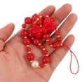 thumbnail image 5 of AURARMLET Handmade Red Beaded Phone Chain with Short Strap for Easy Carrying and Stylish Decoration, 5 of 8