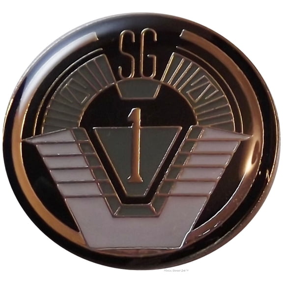 Stargate SG-1 TV Series Group 1 Logo 1 1/4" Wide Enamel Pin