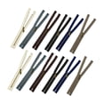 thumbnail image 4 of 12 piezas de cremalleras metálicas de 6 colores, piezas de repuesto de nailon, multifuncionales, tamaño 3 para 20 cm, 4 of 8