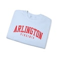 thumbnail image 3 of Arlington Virginia VA Sweatshirt Gifts Crew Neck Shirt Long Sleeve Unisex, 3 of 7