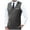 Dark Gray, variant on Mgmyaa Men's Tailored Sleeveless Waistcoat Featuring Lapel Collar and Decorative Pockets, Business Casual Blazer