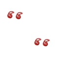 thumbnail image 1 of relayinert 2X In-Ear Wireless Earbuds Silicone Earphone Case Covers for 7 N red 2Set, 1 of 6