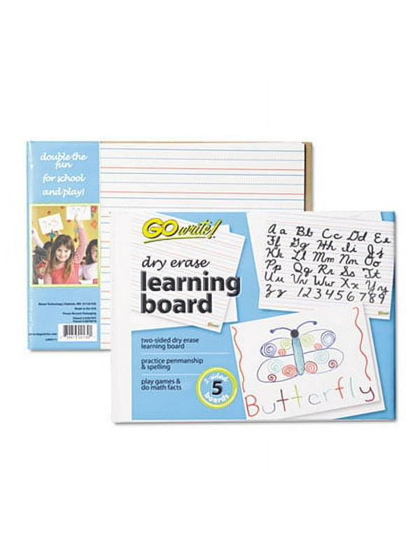 Pacon LB8511 GoWrite! Dry Erase Learning Board