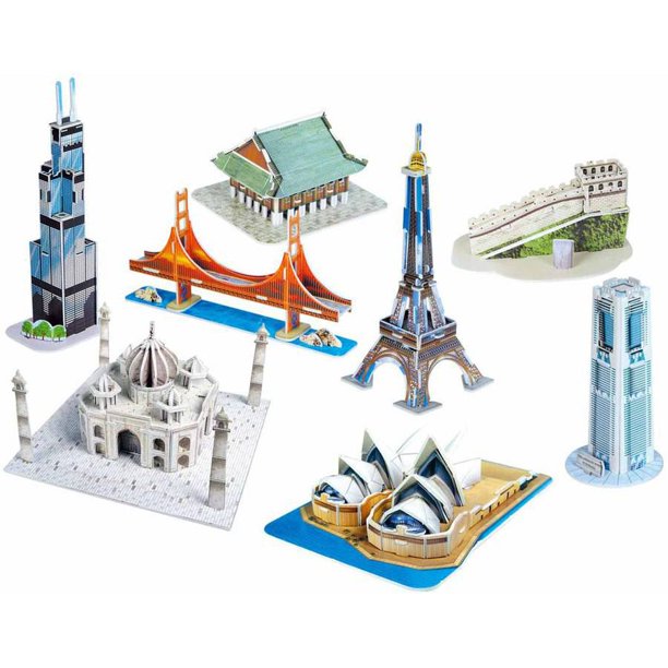Miniature Architecture Series 2 3D Puzzle