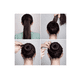 thumbnail image 3 of Donas para Chongo Mágico Espuma Con Broche De Cabello Peinados 7 Pzs negro, 3 of 3