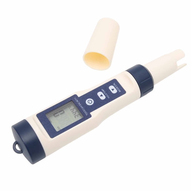 Medidor de PH Digital PH/Salinity/Tem/TDS/EC Probador Digital del Agua Pluma de Prueba del Agua LCD de Alta Precisión Monitor de Agua para Hidroponía Acuarios Agua ANGGREK Otros