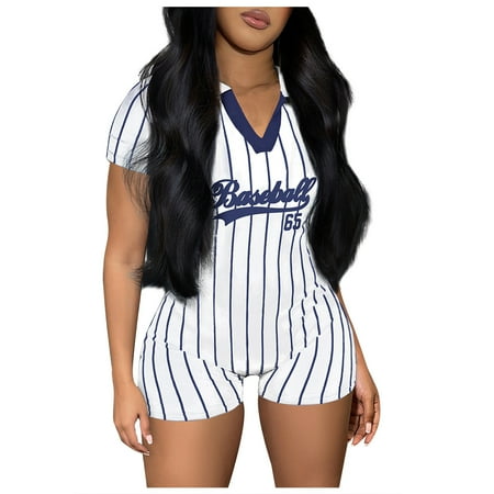 

Womens Short Jumpsuit Clearance Slimming Bib Pants Coverall Bodysuit One-Piece Leotard Cargo Shorts for Women Fringe Pants White Bodysuit Shapewear White S