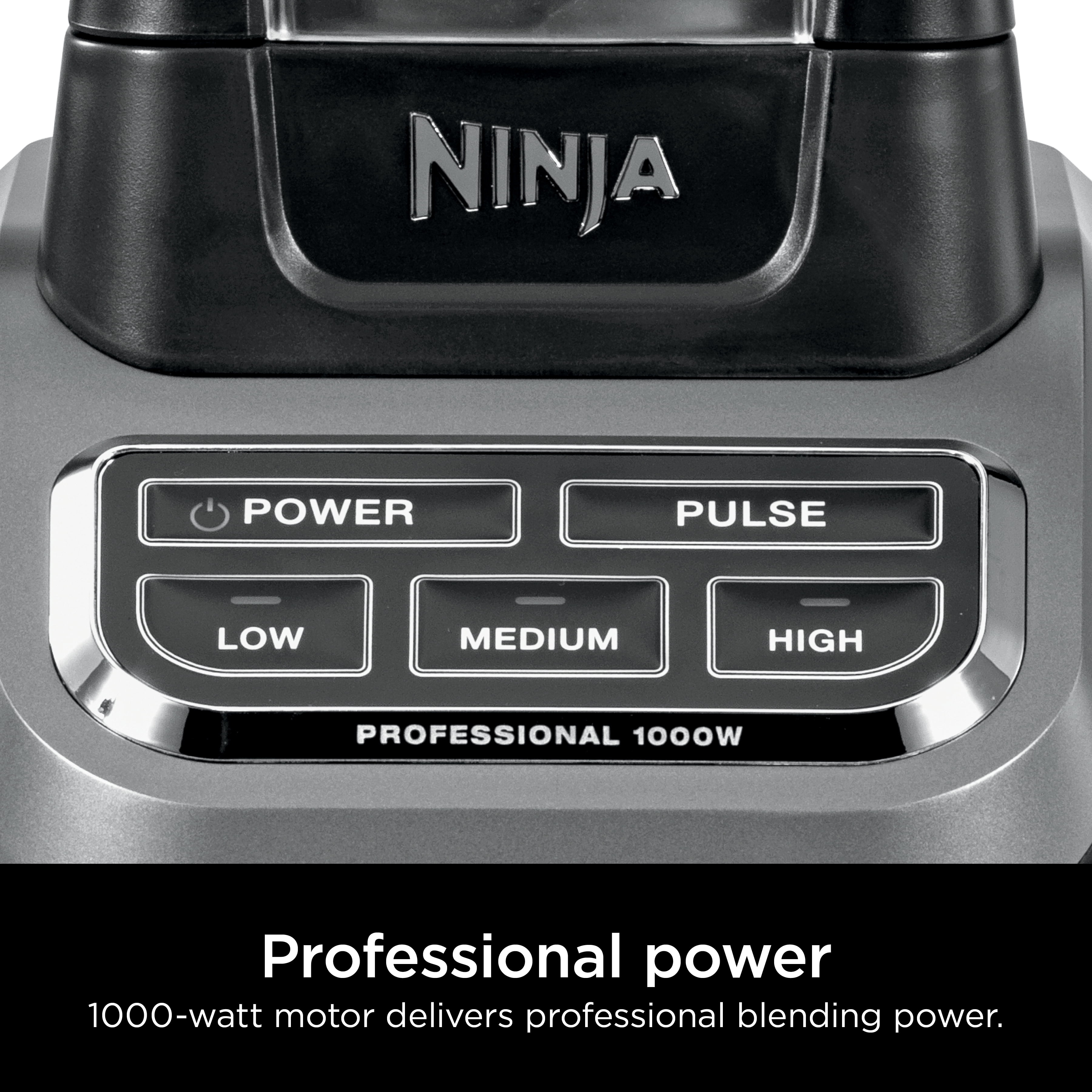 Ninja Professional Blender, 1000W, Black, BL610 Ninja Professional Blender, 1000W, Black, BL610