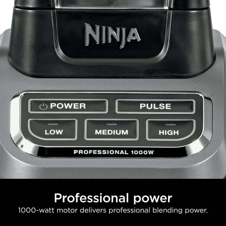 Ninja Professional 1000W Blender, Powerful Pro Shake Making, Black
