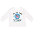 thumbnail image 3 of Inktastic Clearwater Beach Florida Trip Girls Long Sleeve Toddler T-Shirt, 3 of 5