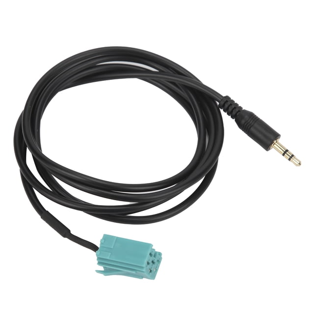 Car AUX Input Cable,Car Audio Cable 3.5mm Audio Cable AUX Cablefor Clio Custom Engineered