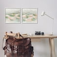 thumbnail image 3 of Stupell Industries Pastel Hills Abstraction Landscape Painting White Framed Art Print Wall Art, 17 x 17, Set of 2, 3 of 10