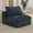 Blue, variant on MAYEERTY 95" Cloud Sectional Sofa, Modern Minimalist U-Shaped Couch, 3-Seat Deep Seat Corner Sofa, Green Plush Corduroy Fabric, No Assembly Required