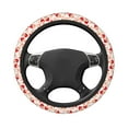 thumbnail image 3 of Bingfone Cute Mushroom Steering Wheel Cover - Universal 15 Inches Car Steering Wheel Covers Grip Auto Internal Accessories, 3 of 8