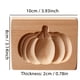 thumbnail image 3 of 1pc, Pumpkin Wooden Cookie Cutter, Cookie Embossing Mold, 3D DIY Shapes Stamp Biscuit Moulds, For Cake Decorating, Dessert, Chocolate, Sugar Craft, Kitchen Baking Tools, Halloween Decor, Thanksgiving, 3 of 4