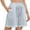 Gray-02, variant on REALiKUN Womens Loose Shorts Gym Fast Dry Short Pants Trendy Drawstring Summer Flowy Crop Pant Solid Color Lounge Shorts