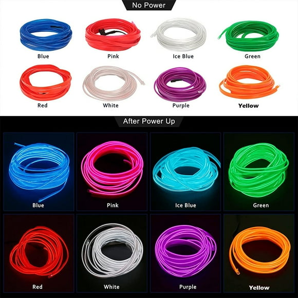 Plastic Automotive Strip Light LED 5V Waterproof 5M Colorful USB Interface Garden Performing Stage Decorative Atmosphere Lamp Purple
