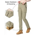 thumbnail image 5 of Women's Hiking Pants Quick Dry Lightweight Cargo Pants with 6 Pockets UPF 50+ Work Outdoor Golf Walking, 5 of 6