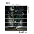 thumbnail image 2 of Halloween horror skull removable wall sticker, Peel and Stick Stair Stickers Decals- Self-Adhesive Stair Riser Stickers for Home Office School Decor 39.37" x 7.08", 2 of 10