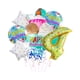 thumbnail image 5 of Globos de helado, globos de papel de aluminio, números enormes, globos de para niñas, suministros de decoración para fiesta de cumpleaños Número 4, 5 of 9