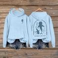 thumbnail image 2 of Arlun Women's Shark Graphic Printed Hoodies Soft Comfortable Long Sleeve Pullover Sweatshirts Ocean Style Graphic Casual Plus Size Hooded Sweatshirts for Women Sky Blue L, 2 of 6