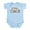 Sky Blue, variant on CafePress - KICKBALL Coach Infant Bodysuit - Baby Light Bodysuit, Size Newborn - 24 Months