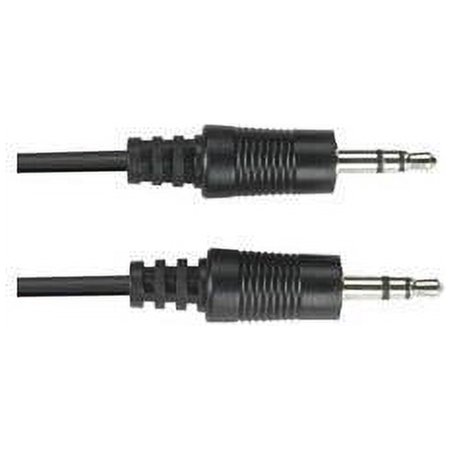 UPC: 0822088058090 | 3.5-mm Stereo Audio Cable  24 AWG  Male/Male  15-ft. (4.5-m)
