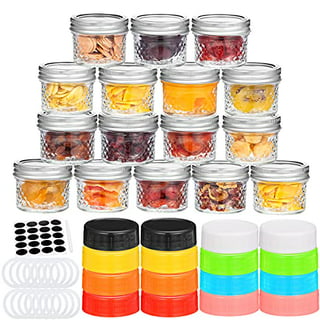 Homelike Style 1.7 oz Mini Glass Spice Bottles, Small Glass Jars with  Airtight Lid and Leak Proof Rubber Gasket, 24 Pack Empty Spice Containers  with