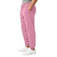 thumbnail image 5 of Mens Athletic Sweatpants with Pockets Drawstring Waist Casual Baggy Fleece Joggers Running Workout Track Pants Pink 3XL, 5 of 10