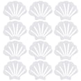 thumbnail image 2 of TOPBATHY 12pcs Bathroom Anti-slip Stickers Sea Shell Shape Bathing Safety Floor Decals Nonslip Bathroom Stickers, 2 of 6
