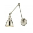 thumbnail image 1 of Savoy House Dakota 1 Applique Lumineuse Réglable en Nickel Poli, 1 of 1